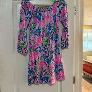Lilly Pulitzer Vibrant Floral Jumpsuit - Pink, Blue, Green